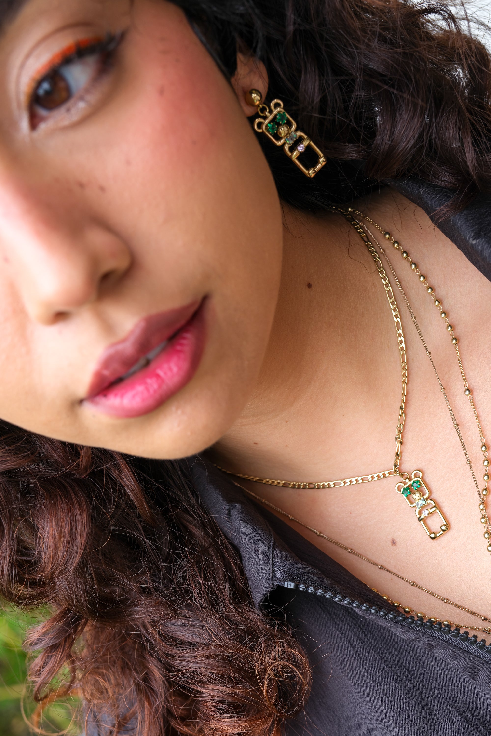 Bear Face Necklace