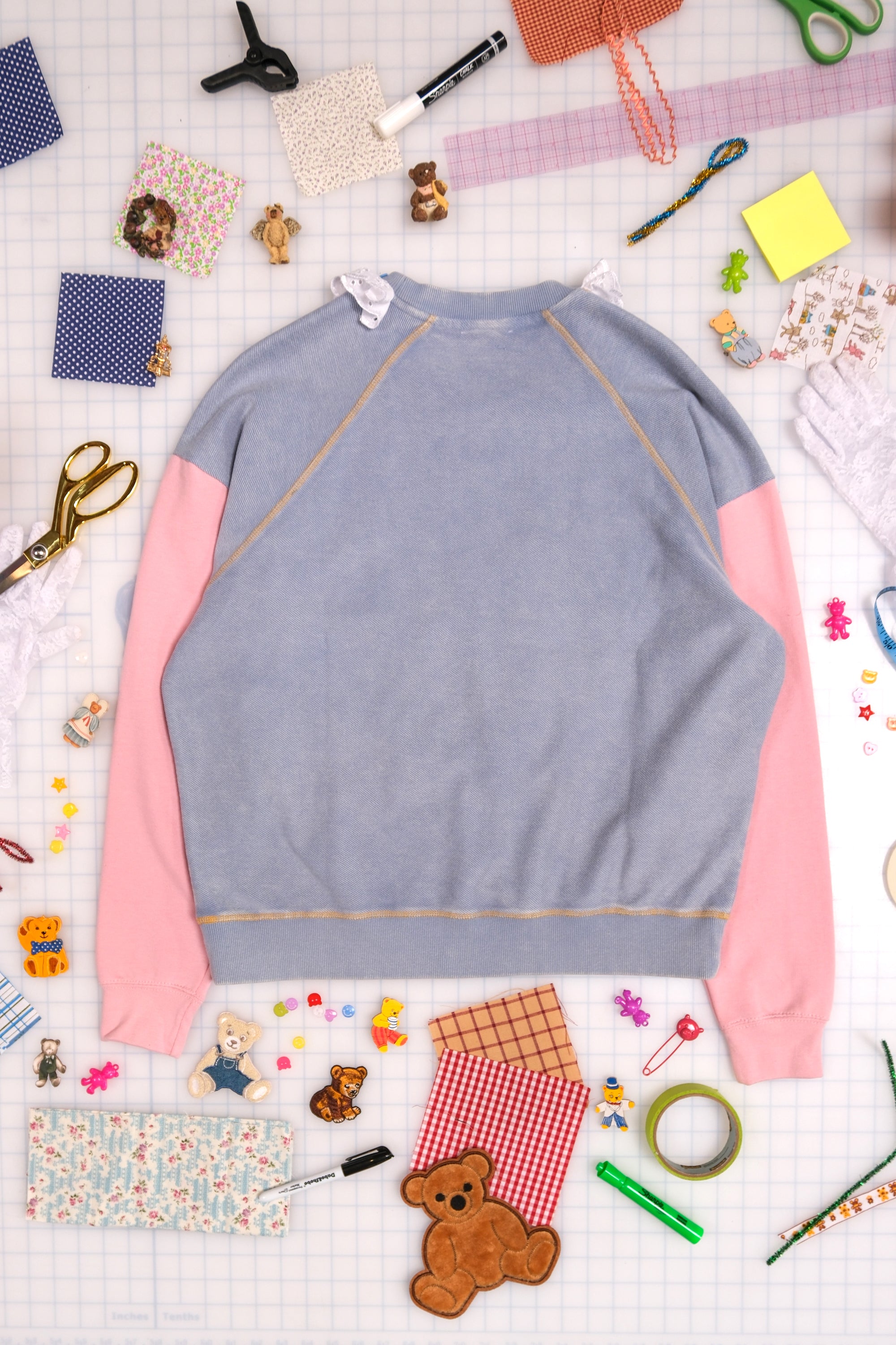 TF x Beth Luxton Scrapbook Bear Sweatshirt